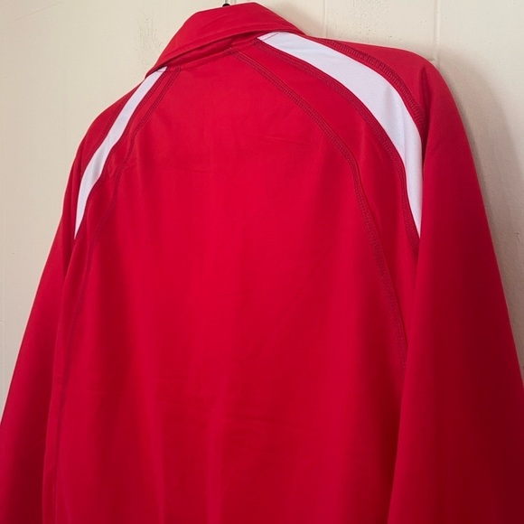 Barstool Sportsbook Red Zip Up Jacket ~ Sport-tek ~ Men’s Size L - Picture 8 of 15